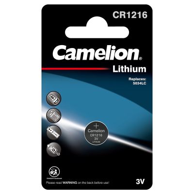  CR 1216 Lithium * 1 Camelion (CR1216-BP1) -  1
