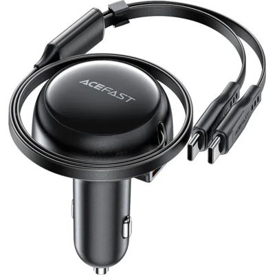   Acefast 3xUSB 53W (2xUSB-C+USB-A) + cable USB-C 2in1 B13 (6974316282921) -  2