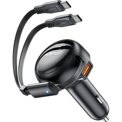   Acefast 3xUSB 53W (2xUSB-C+USB-A) + cable USB-C 2in1 B13 (6974316282921) -  1