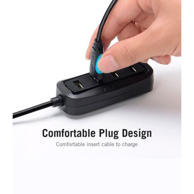   USB 2.0 AM to Micro 5P 0.5m Black Vention (VAS-A08-B050) -  9