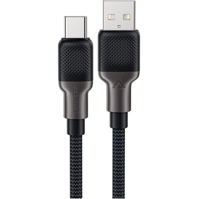 ���� ������ USB 2.0 AM to USB-C 1.2m 3.0A silicone braid Acefast (6974316283126) - �������� 1