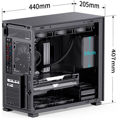 ������ JONSBO D41 STD Black - �������� 12