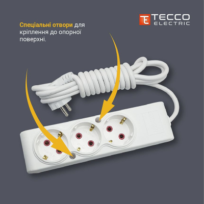 ��������� ���������� TECCO 1.5� 2 ����� white (8681277843433) - �������� 7