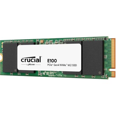 ������������ ����������� SSD 480Gb, Crucial E100, PCI-E 4.0 x4, M.2 2280, 3D TLC, 4500/2500 ��/� (CT480E100SSD8) - �������� 3