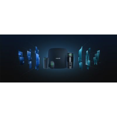 �������� �������� ����������� Ajax StarterKit Cam HDR black - �������� 2