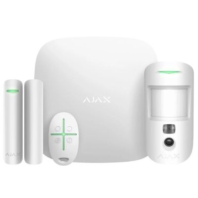 �������� �������� ����������� Ajax StarterKit Cam Plus HDR white - �������� 1