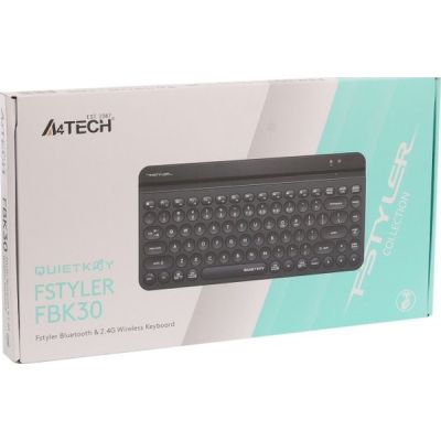 ���������� A4Tech FBK30 Wireless/Bluetooth Black (4711421972499) - �������� 7