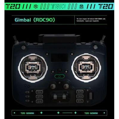 ����� ���������� ��� ����� Jumper T20 V2 GEMINI ELRS 2.4G RDC90 (C10119) - �������� 2