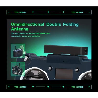 ����� ���������� ��� ����� Jumper T20 V2 GEMINI ELRS 2.4G RDC90 (C10119) - �������� 4