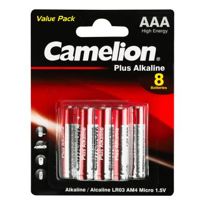 ��������� Camelion AAA LR03 Plus Alkaline * (5+3) (LR03-BP5+3) - �������� 1