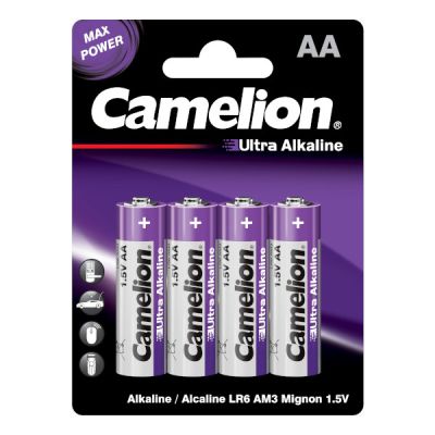  Camelion AA LR6 Ultra Alkaline * 4 (LR6-BP4UT) -  1