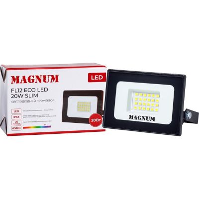 ��������� MAGNUM FL12 ECO LED 20�� slim 6500� IP65 (90022011) - �������� 4