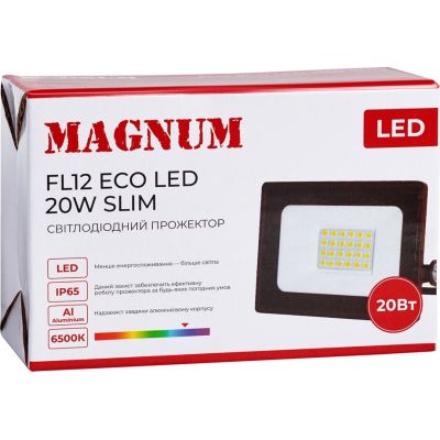 ��������� MAGNUM FL12 ECO LED 20�� slim 6500� IP65 (90022011) - �������� 5