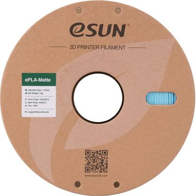 ������� ��� 3D-�������� eSUN ePLA-Matte, 1,75��, 1��, blue (ePLA-Matte-P175LU1) - �������� 3