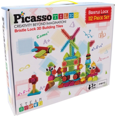 ����������� Picasso Tiles Hedgehog Building Blocks Set 112 ������� (817338022631) - �������� 1