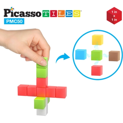 ����������� Picasso ��������� Tiles Building Cubes 50 ������� (817338023645) - �������� 3