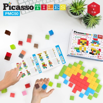 ����������� Picasso ��������� Tiles Building Cubes 50 ������� (817338023645) - �������� 4