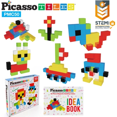 ����������� Picasso ��������� Tiles Building Cubes 50 ������� (817338023645) - �������� 7