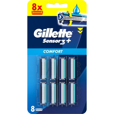   Gillette Sensor 3+ 8 . (8700216873727) -  2