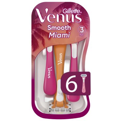 ������ Gillette Venus Smooth Miami 6 ��. (8700216756907) - �������� 1