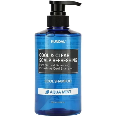 ������� Kundal Cool & Clear Scalp Refreshing Shampoo Aqua Mint 500 �� (8809693253265) - �������� 1