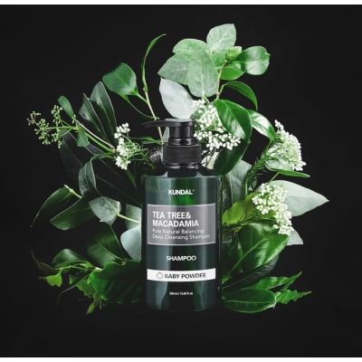 ������� Kundal Tea Tree & Macadamia Deep Cleansing Shampoo Baby Powder 500 �� (8809693252787) - �������� 3