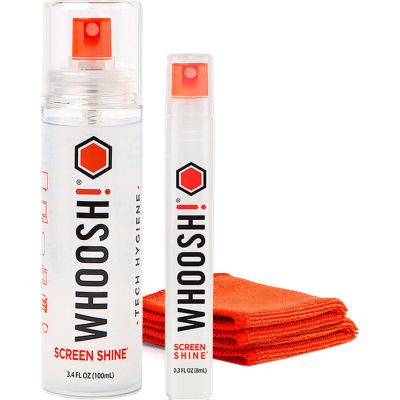 ����� ��� �������� Whoosh! Screen Shine DUO 100+8ml, microfiber 14x14cm (1FG108ENFR) - �������� 2