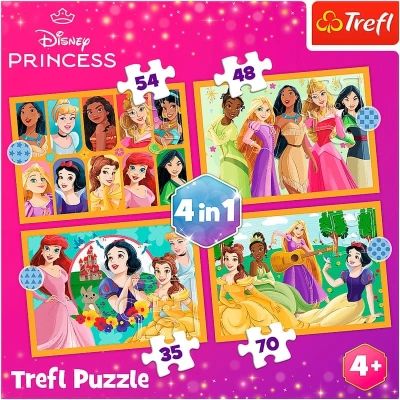 ���� Trefl Princess ��������� ������� 4 in 1 (35, 48, 54, 70) �������� (5900511346510) - �������� 6