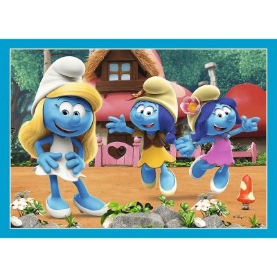 ���� Trefl The Smurfs ���� ������� 4 in 1 (35, 48, 54, 70) �������� (5900511346565) - �������� 5
