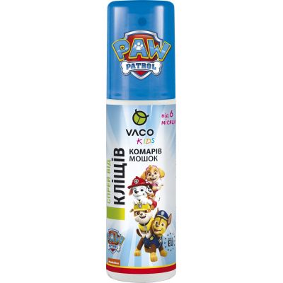 ����� �� ��������� Vaco Paw Patrol Sensitive �� �������, ������ � ����� � Icaridin 10% ��� ����� �� 6 ������� 80 �� (5901821953641) - �������� 1
