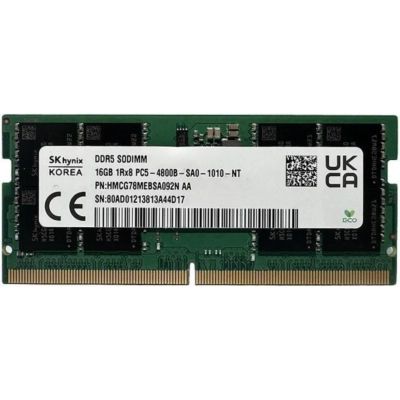 ������ ������ ��� �������� SoDIMM DDR5 16GB 4800 MHz Hynix (HMCG78MEBSA092N) - �������� 1