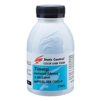 ����� HP/Canon MPTCOL OS3 40� cyan (�������) Static Control (MPTCOL-40B-COS3-P) - �������� 1