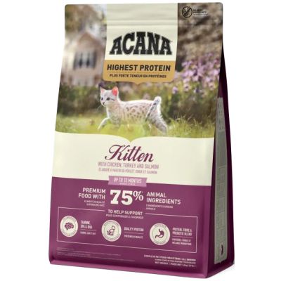 ����� ���� ��� ����� ACANA Highest Protein Kitten Recipe 1.8 �� (0064992723255) - �������� 3