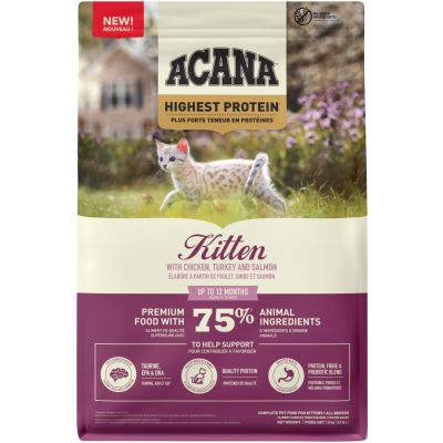 ����� ���� ��� ����� ACANA Highest Protein Kitten Recipe 1.8 �� (0064992723255) - �������� 1