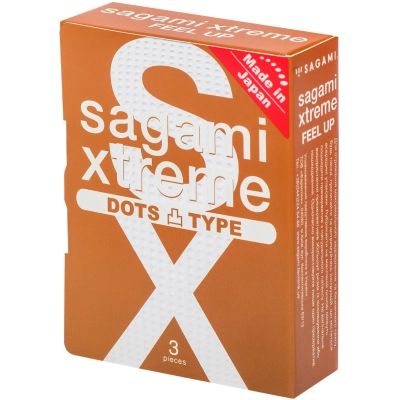 ������������ Sagami Xtreme Feel Up ��������� 3 ��. (4974234101016) - �������� 1