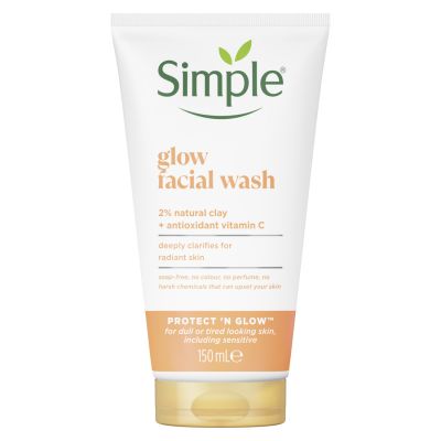 ���� ��� �������� Simple Protect N Glow 1 Glow Facial Wash 150 �� (8717163866924) - �������� 1