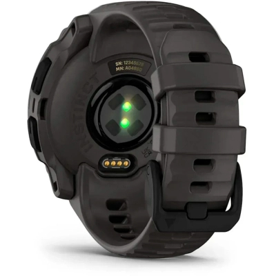 �����-�������� Garmin Instinct E, 40 mm, Black Bezel with Charcoal Band, GPS �����-�������� (010-02932-00) - �������� 4