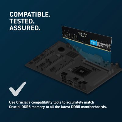     DDR5 8GB 4800 MHz Micron (CT8G48C40U5T) -  5