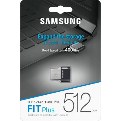 USB ���� ���������� Samsung 512GB Fit Plus USB 3.2 (MUF-512AB/APC) - �������� 7