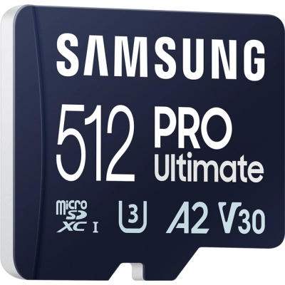 ����� ���'�� ����� ���'�� Samsung 512GB microSDXC class 10 UHS-I U3 V30 A2 Pro Ultimate (MB-MY512SA/WW) - �������� 2