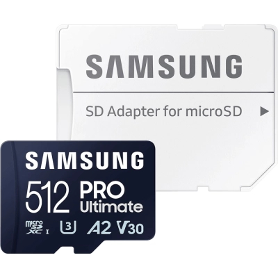 ����� ���'�� ����� ���'�� Samsung 512GB microSDXC class 10 UHS-I U3 V30 A2 Pro Ultimate (MB-MY512SA/WW) - �������� 3