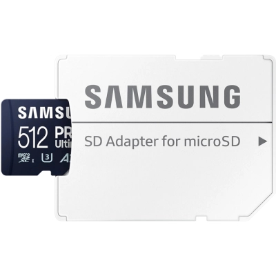 ����� ���'�� ����� ���'�� Samsung 512GB microSDXC class 10 UHS-I U3 V30 A2 Pro Ultimate (MB-MY512SA/WW) - �������� 4