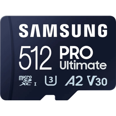����� ���'�� ����� ���'�� Samsung 512GB microSDXC class 10 UHS-I U3 V30 A2 Pro Ultimate (MB-MY512SA/WW) - �������� 1