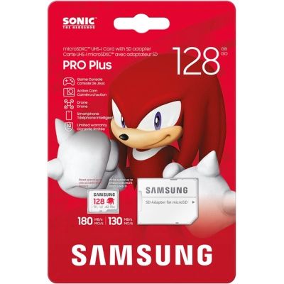 ����� ���'�� ����� ���'�� Samsung 128GB microSDXC class 10 UHS-I U3 V30 Pro Plus Sonic (MB-MD128SA/LC1) - �������� 7