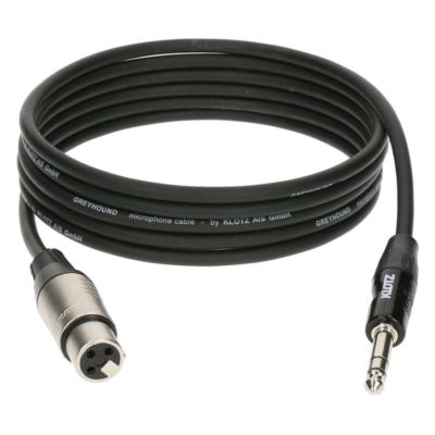 ����������� ������ Klotz GRG1F Greyhound Microphone Cable Female XLR Balanced Jack 3 m (229595) - �������� 1