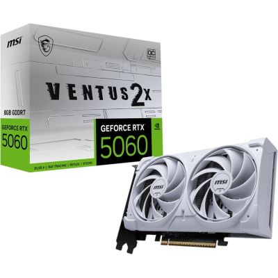 ���������� MSI GeForce RTX5060 8Gb VENTUS 2X OC WHITE (RTX 5060 8G VENTUS 2X OC WHITE) - �������� 5