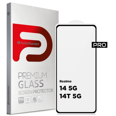 ������ �������� Armorstandart Pro Realme 14 5G / 14T 5G Black (ARM83563) - �������� 1