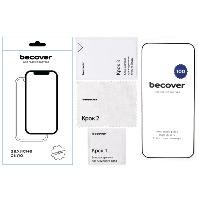 ���� ������� BeCover Realme 13 Pro Plus 5G 10D Black (713168) - �������� 5