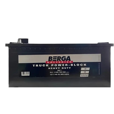 ����������� ������������� Berga Truck Power Block 140Ah ������(+/-) (800EN) (6401030807502) - �������� 1
