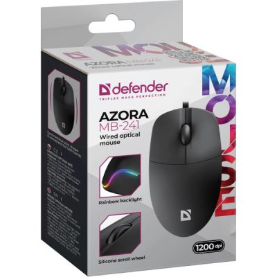 ����� Defender Azora MB-241 LED USB Black (52241) - �������� 5